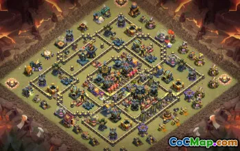 Best Copy Base Layouts for TH17 in Clash of Clans #53530