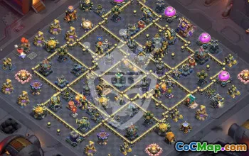 Best Copy Base Layouts for TH17 in Clash of Clans #54759