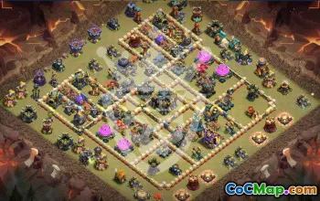 Best Copy Base Layouts for TH17 in CoC #56062