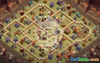 Best Copy Base Layouts for Town Hall 16 #55170