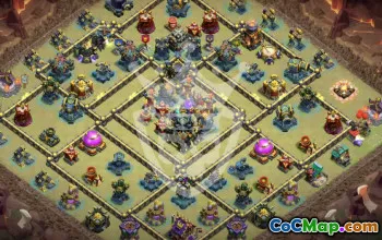 Best Copy Base Layouts for Town Hall 17 #53098