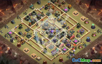 Best Copy Base Layouts for Town Hall 17 #55965