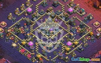 Best Copy Base Layouts for Town Hall 17 #56637