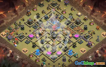Salin Base Clash of Clans  Town Hall 18 #57207