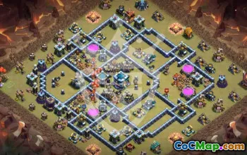 Best Copy Town Hall 13 Base Layouts #53363