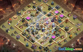 Best Copy Town Hall 17 Base Layouts for Clash of Clans #53753