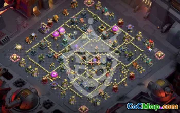 Best Copy Town Hall 17 Base Layouts & Maps #52704