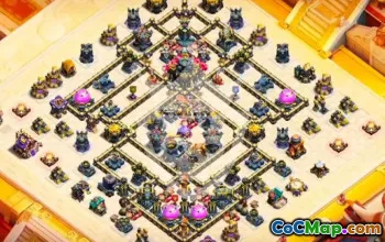 Best Copy Town Hall 17 Base Layouts with Link #54287