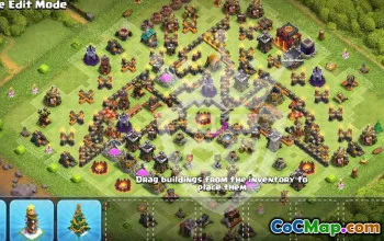 Best Copyable TH10 Base Layouts for Clash of Clans #55057
