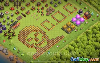 Best Funny TH10 Troll Base Link - Clash of Clans 2024 #19765