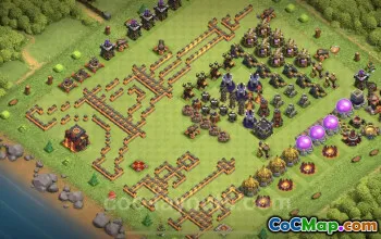 Best Funny TH10 Troll Base with Link - Clash of Clans #25126
