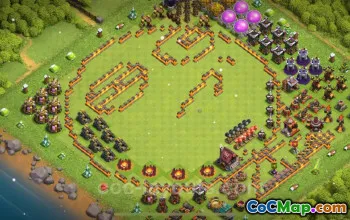 Best Funny TH10 Troll Bases 2025 - Clash of Clans Links #19696