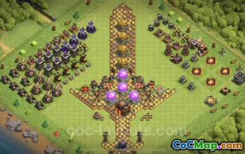 Best Funny TH10 Troll Bases with Links - Clash of Clans #19922