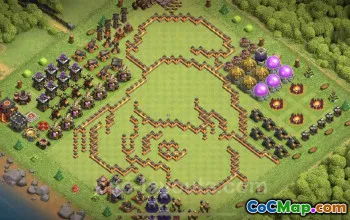 Best Funny TH10 Troll Bases with Links - Clash of Clans #25124