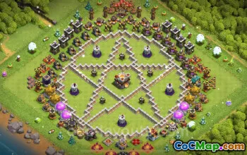 सर्वश्रेष्ठ मज़ेदार TH11 ट्रोल बेस 2024 - अभी कॉपी करें! #17703