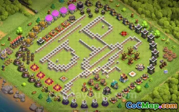 Best Funny TH11 Troll Base Links for 2024 - Clash of Clans #25350