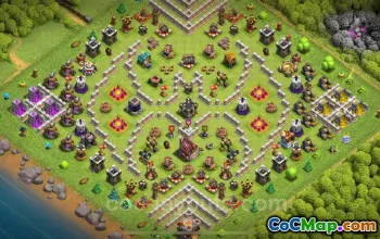 Best Funny TH11 Troll Base with Link 2025 | Clash of Clans #51216