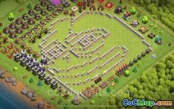 Best Funny TH11 Troll Bases 2024 - Clash of Clans #20431