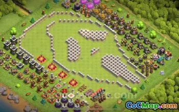 Best Funny TH11 Troll Bases with Links - Clash of Clans 2024 #25304