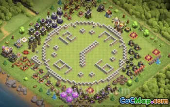 Best Funny TH11 Troll Bases with Links - Clash of Clans #20274