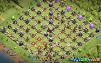 Best Funny TH11 Troll Bases with Links - Clash of Clans #20281