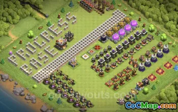 Best Funny TH11 Troll Bases with Links - Clash of Clans #20448