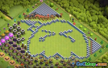 Best Funny TH12 Troll Bases 2025 - Clash of Clans Art #26743