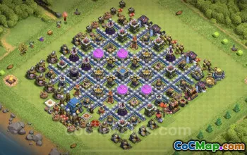 Best Funny TH12 Troll Bases - Clash of Clans Art & Links #25460
