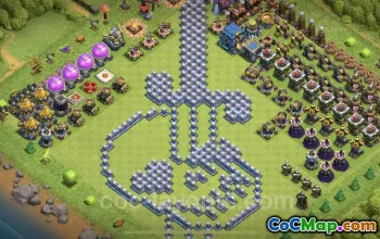 Best Funny TH12 Troll Bases with Links - Clash of Clans #20782