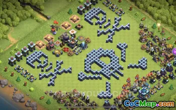 Best Funny TH13 Troll Bases in Clash of Clans - Copy Now! #21289