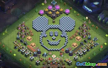Best Funny TH13 Troll Bases with Links - Clash of Clans #21040