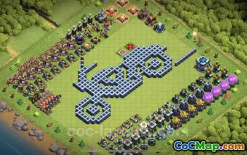 Best Funny TH13 Troll Bases with Links - Clash of Clans #21373