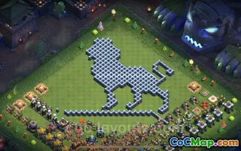 Best Funny TH13 Troll Bases with Links - Clash of Clans #25905