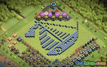 Best Funny TH13 Troll Bases with Links for Clash of Clans #21144
