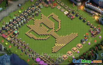 Best Funny TH14 Troll Bases with Links - Clash of Clans #26005