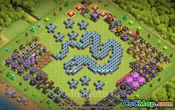 Best Funny TH15 Troll Bases 2025 - Clash of Clans Art #26745