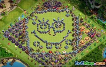 Best Funny TH15 Troll Bases for Clash of Clans with Links #21998