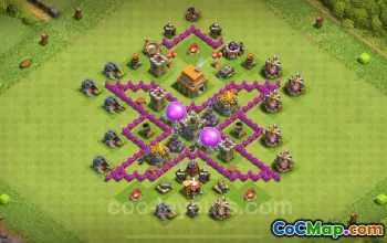 Best Funny TH6 Troll Base 2024 – Link & Strategien kopieren #18338