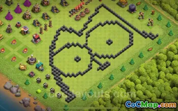 Best Funny TH8 Troll Bases & Links for Clash of Clans 2024 #19262