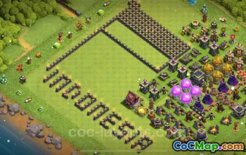 Best Funny TH9 Troll Bases with Links - Clash of Clans 2025 #19625