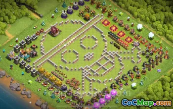 Best Funny Troll Base TH11 - Clash of Clans 2025 Link #20112