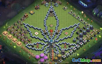 Best Funny Troll Base TH13 - Clash of Clans Link #25904