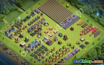 Best Funny Troll Base TH18 with Link 2025 #55461