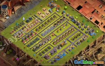 Best Funny Troll Base TH18 with Link 2025 #57127