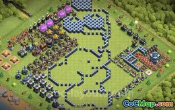 Best Funny Troll Bases for TH13 - Clash of Clans Copy Link #21192