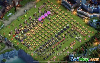 Best Funny Troll Bases for TH14 - Clash of Clans Art #21765