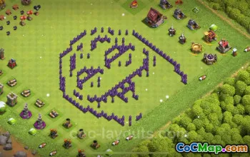 TH7 的最佳搞笑巨魔基地 - 部落冲突 2024 #18672