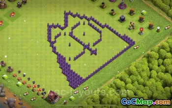 Best Funny Troll Bases for TH7 in Clash of Clans 2025 #24058