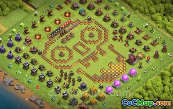 Best Funny Troll Bases TH10 - Clash of Clans 2025 #19688