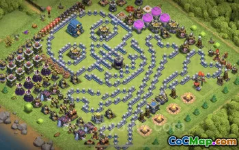 Best Funny Troll Bases TH12 - Clash of Clans Art #25524